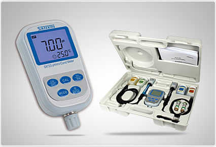 上海三信便攜式雙參數(shù)測量儀SX723 PH/電導(dǎo)率計(jì)